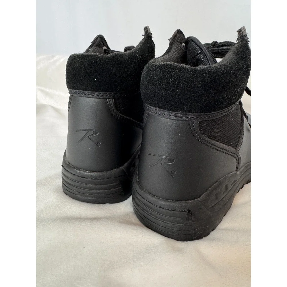 Rothco Mens‎ Forced Entry 6-Inch Security Boot  Size 6 Black